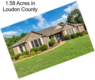 1.58 Acres in Loudon County