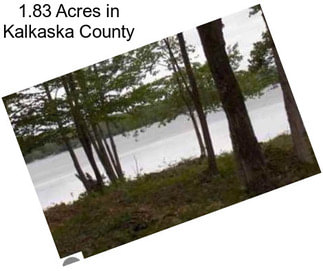 1.83 Acres in Kalkaska County