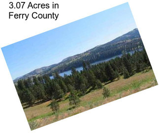 3.07 Acres in Ferry County