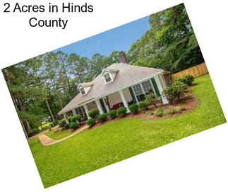 2 Acres in Hinds County