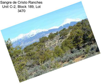 Sangre de Cristo Ranches Unit C-2, Block 189, Lot 3470