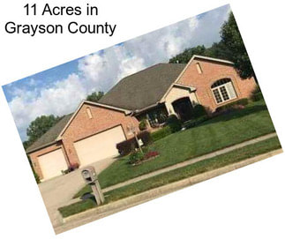 11 Acres in Grayson County