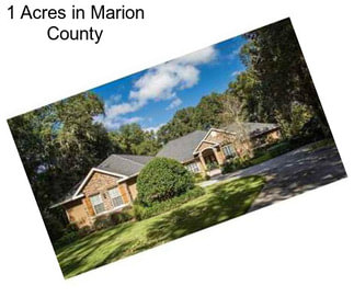 1 Acres in Marion County