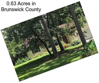 0.63 Acres in Brunswick County