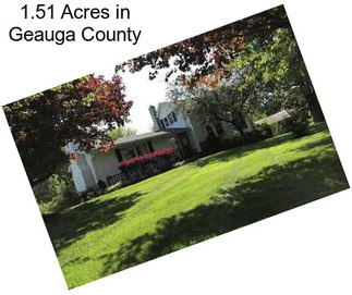 1.51 Acres in Geauga County