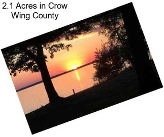 2.1 Acres in Crow Wing County