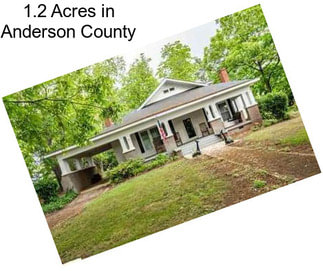 1.2 Acres in Anderson County