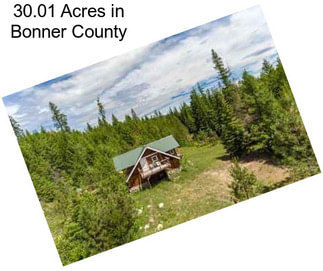 30.01 Acres in Bonner County
