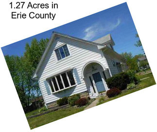 1.27 Acres in Erie County