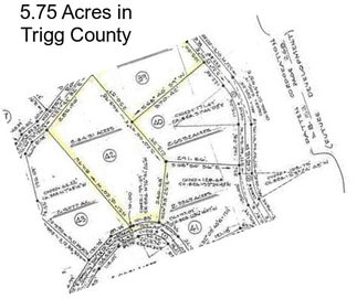 5.75 Acres in Trigg County
