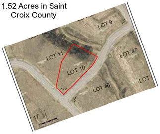 1.52 Acres in Saint Croix County