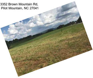 3352 Brown Mountain Rd,  Pilot Mountain, NC 27041