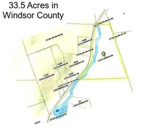 33.5 Acres in Windsor County
