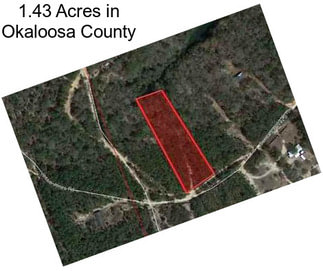 1.43 Acres in Okaloosa County