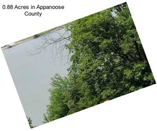 0.88 Acres in Appanoose County