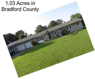 1.03 Acres in Bradford County