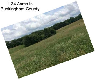 1.34 Acres in Buckingham County