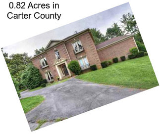 0.82 Acres in Carter County