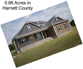 0.66 Acres in Harnett County