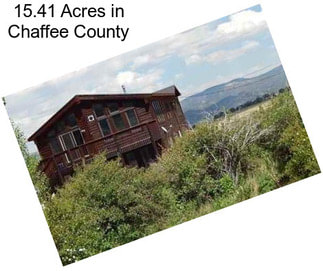 15.41 Acres in Chaffee County