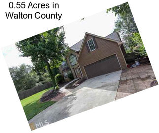 0.55 Acres in Walton County