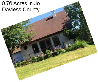 0.76 Acres in Jo Daviess County