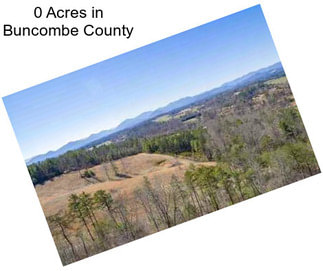 0 Acres in Buncombe County