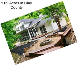 1.09 Acres in Clay County