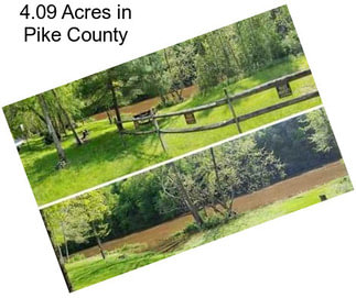 4.09 Acres in Pike County