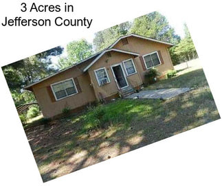 3 Acres in Jefferson County