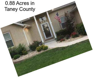 0.88 Acres in Taney County
