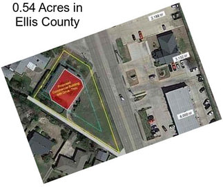 0.54 Acres in Ellis County