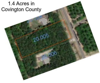 1.4 Acres in Covington County