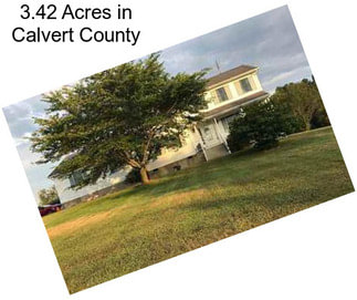 3.42 Acres in Calvert County