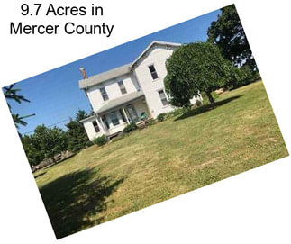 9.7 Acres in Mercer County