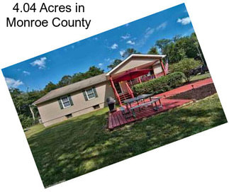 4.04 Acres in Monroe County