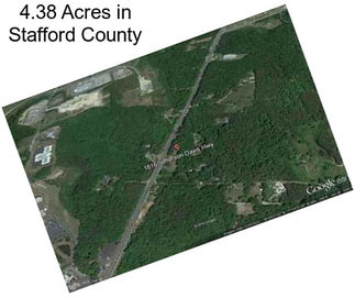 4.38 Acres in Stafford County