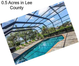 0.5 Acres in Lee County