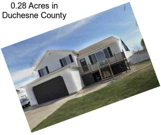 0.28 Acres in Duchesne County