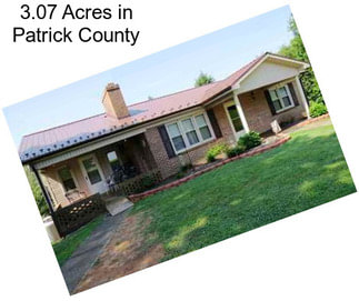 3.07 Acres in Patrick County