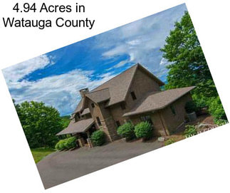 4.94 Acres in Watauga County