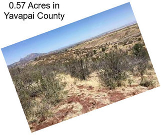 0.57 Acres in Yavapai County