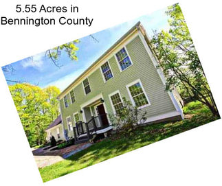 5.55 Acres in Bennington County