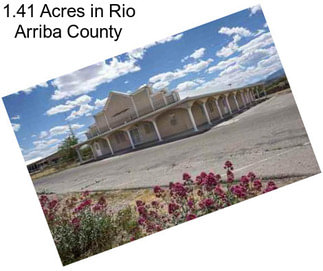 1.41 Acres in Rio Arriba County