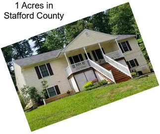 1 Acres in Stafford County