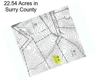 22.54 Acres in Surry County
