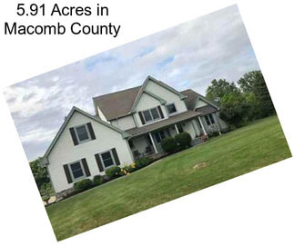 5.91 Acres in Macomb County