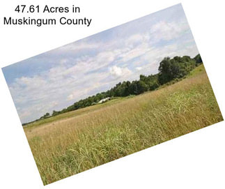 47.61 Acres in Muskingum County