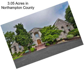 3.05 Acres in Northampton County