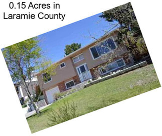 0.15 Acres in Laramie County